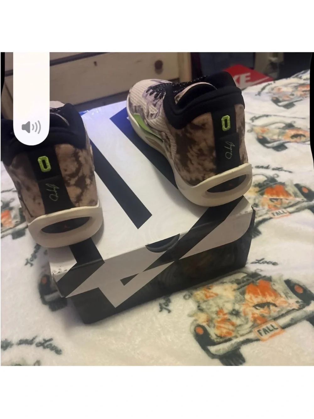 Mens Air Jordan Tatum dessert storm Size 10 & 11.5